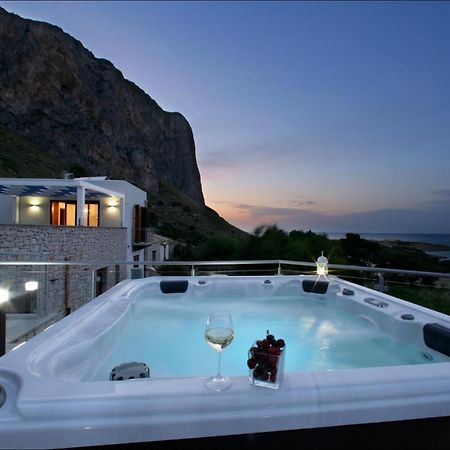 Villa Antonia - Vasca Idromassaggio Terrazza Vista Mare San Vito Lo Capo Eksteriør billede
