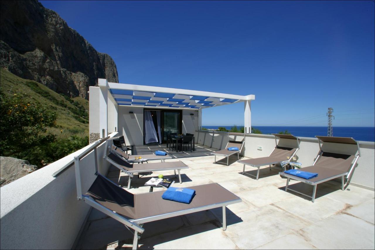 Villa Antonia - Vasca Idromassaggio Terrazza Vista Mare San Vito Lo Capo Eksteriør billede