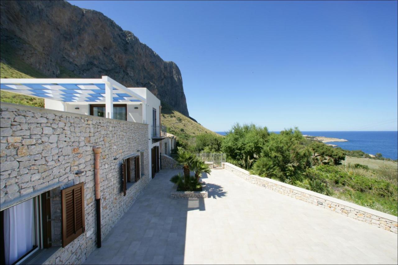 Villa Antonia - Vasca Idromassaggio Terrazza Vista Mare San Vito Lo Capo Eksteriør billede