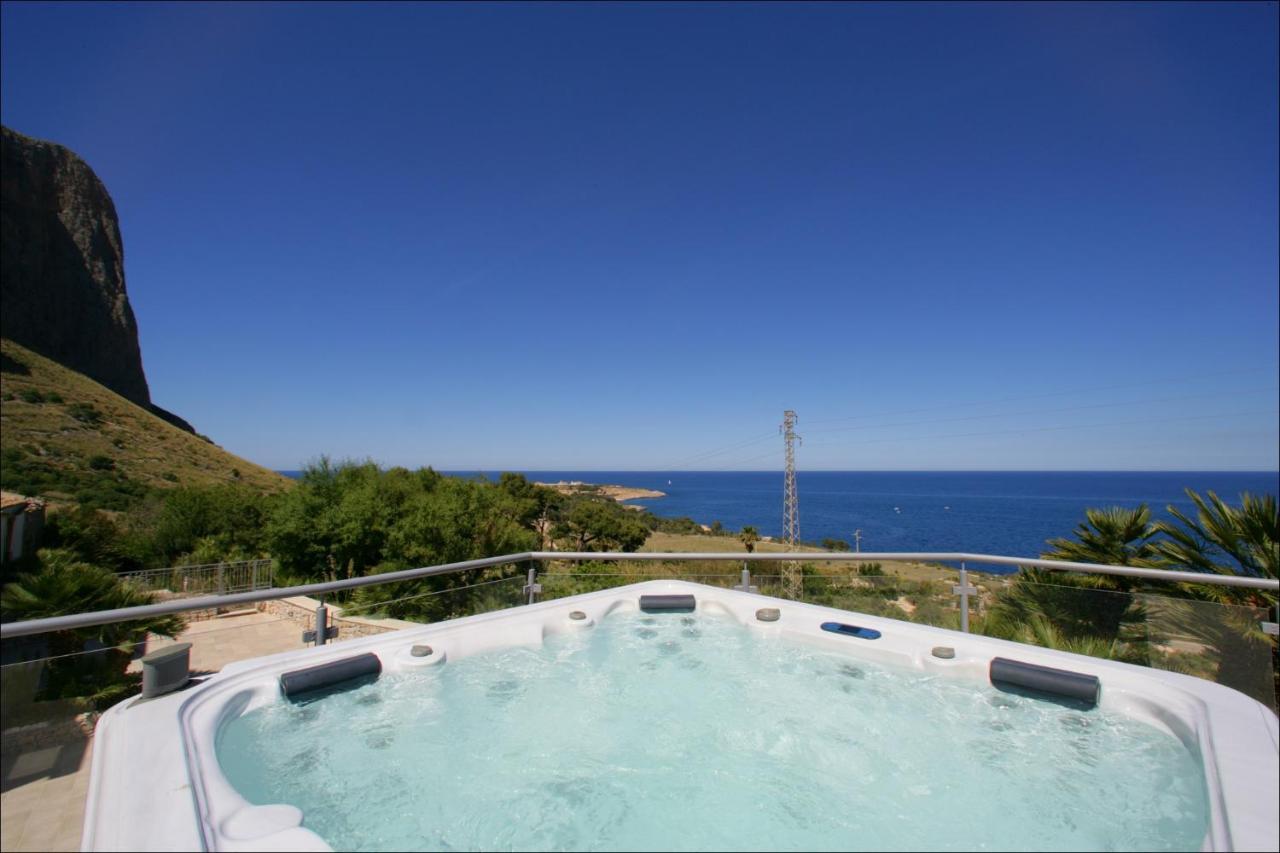 Villa Antonia - Vasca Idromassaggio Terrazza Vista Mare San Vito Lo Capo Eksteriør billede